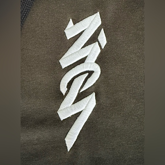 Jordan Zion Sleeveless Hoodie Dri-FIT Black/Olive Men’s S - Picture 7 of 12